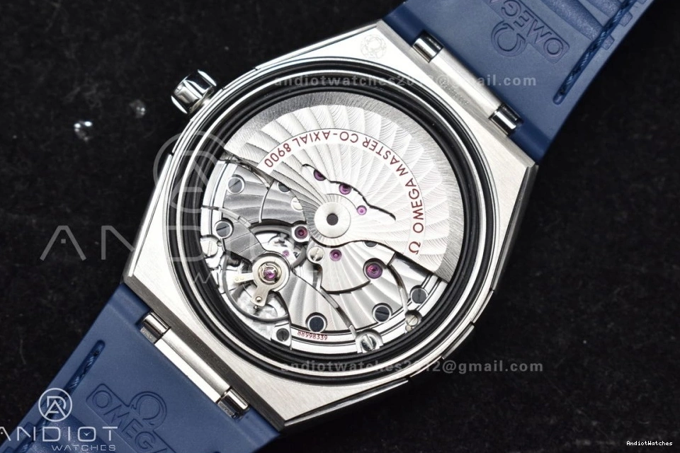 Blue SS Breathable Edition Best Ceramic Strap Super Blue Dial A8900 546 on 1:1 Constellation Gummy VSF Blue Clone 1209